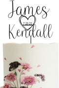 Wedding Cake Toppers, Wedding Cake Toppers Bride and Groom, Custom Cake Topper, Customize Your Own Anniversary Mr and Mrs Cake Topper
