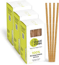 – 450 PCS of 4.75 Inches Unwrapped Biodegradable Drink Stirrers – Made of Vegetable Fibers, Best Cocktail Stirrers for Drinks of All Kinds