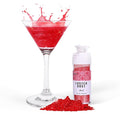 Red Edible Glitter for Drink, 5g Red Luster Dust Edible for Cake Decorating, Edible Glitter for Cocktails, Baking, Chocolate, Cookies, and Strawberries (0.18oz, red)