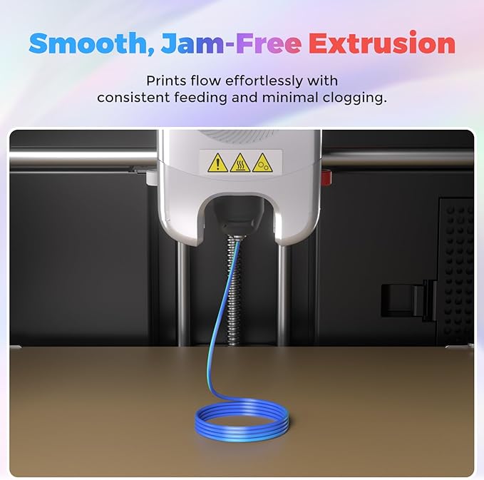 FLASHFORGE Silk Dual Color Filament, Blue and Green 2 in 1 Coextrusion Silk PLA Filament 1.75mm, 3D Printer Filament Color Change 1kg(2.2lbs) Spool, Dimensional Accuracy +/- 0.02mm