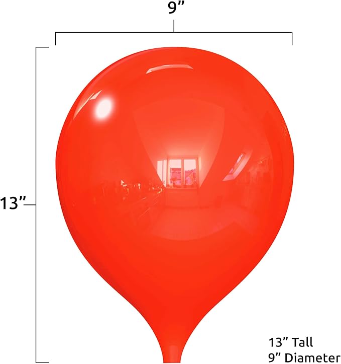 PermaShine - Reusable and Helium Free Balloon Bouquet - Permanent Plastic Indoor and Outdoor Balloons