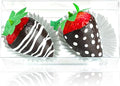 RomanticBaking 50Pack 4 1/2" x 2 1/4"x 2" Clear Chocolate Covered Strawberries Boxes for 2 Macaron Boxes for 4 Bakery Boxes Small Treat Boxes for Wedding Birthday Party