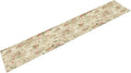 Lovely Rose Table Runner, Red and White Vintage Rose Delicate Floral Natural Pattern Long Table Restaurant Kitchen Holiday Party Decoration,13in（33cm） W * 60in（152cm） L