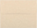 JAM PAPER A2 Parchment Invitation Envelopes - 4 3/8 x 5 3/4 - Brown Recycled - 50/Pack