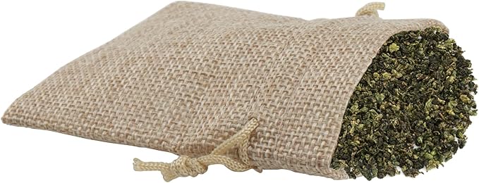 ZOENHOU 100 Packs 3 x 4 Inch Burlap Bags with Drawstring, Durable Jute Drawstring Bags, Dustproof Burlap Sacks for Favors Party DIY Craft