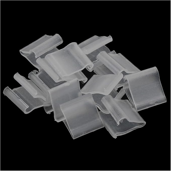 AYLIFU Transparent Balloon Clip - V-shaped, Wedding & Party, 150 Pieces