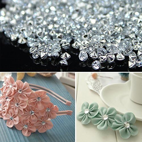 10000 pcs/Pack Wedding Table Scatter Confetti Crystals Acrylic Diamonds Vase Fillers 4.5 mm Rhinestones for Wedding, Bridal Shower, Vase Beads Decorations (Hot Pink)