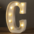 HXWEIYE LED Marquee Letters Lights Sign - 26 Alphabet & Number 0-9 Warm White Led Letters for Bar Party Birthday Home Wedding Decor