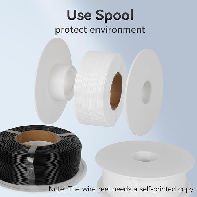 Kingroon PLA Filament 1.75mm Without Tray 3D Printer Filament 1kg PLA Filament Dimensional Accuracy +/- 0.02mm,Fit Most FDM Printer,Grey