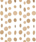 WEVEN Kraft Paper Garlands Circle String Decorations Party Streamers Backdrop, 20 Feet