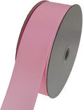 One Roll 50 Yards Soild Pink Grosgrain Ribbon 1 1/2 inch Flower Bouquets Ribbons-1.5 inch Thick Gift Wrapping Ribbon-DIY Crafts Bow Hair Headband Accessories Ribbons #123(38mm)