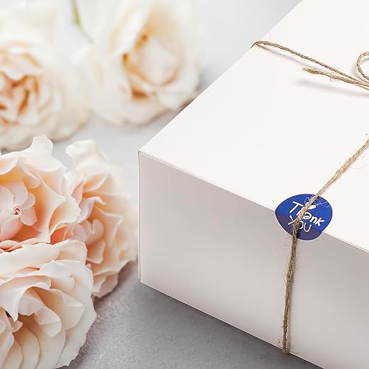 MESHA Gift Boxes Bulk with Lids 8x8x4'' 300PC White, Gift Boxes Bulk for Small Business, Bridesmaid Proposal Boxes with Lids for Engagement Wedding Favors