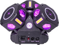 Moving Head DJ Lights for Parties, 16X10W RGBW 4-in-1 Party Light with Strobe Stage Effect Beam Lights Controlled by 18CH DMX-512/Sound Activated for Christmas KTV Wedding