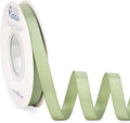 Ribbli Dusty Sage Satin Ribbon Double Faced Satin 3/8 Inch x Continuous 25 Yards-Sage Green Ribbon for Gift Wrapping Crafts Wedding Decoration Bows Bouquet Floral Arrangement
