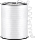 500 Yards White Curling Ribbon-Balloon String-Balloon Ribbon Texture Roll for Party Decoration, Gift Wrapping, Art Crafts, Florist Flower