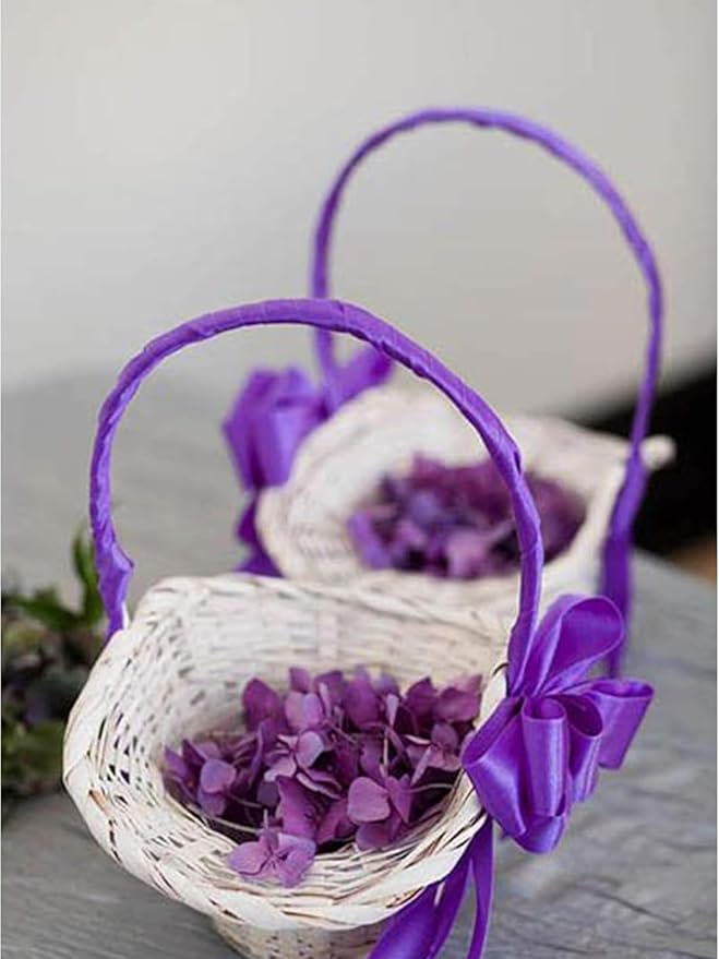1-1/2 Inch Regal Purple Satin Ribbon 50 Yards Solid Fabric Ribbons for Gift Wrapping, Crafts, Floral Arrangements, Wedding, Party, Holiday and Home Decor