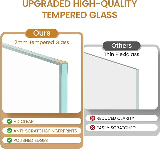 5x8 Aluminum Metal Picture Frame,Tempered Glass Gold Photo Frame 5x8 for Family Photo,Posters,Art,Document to Wall Mount Horizontally or Vertically