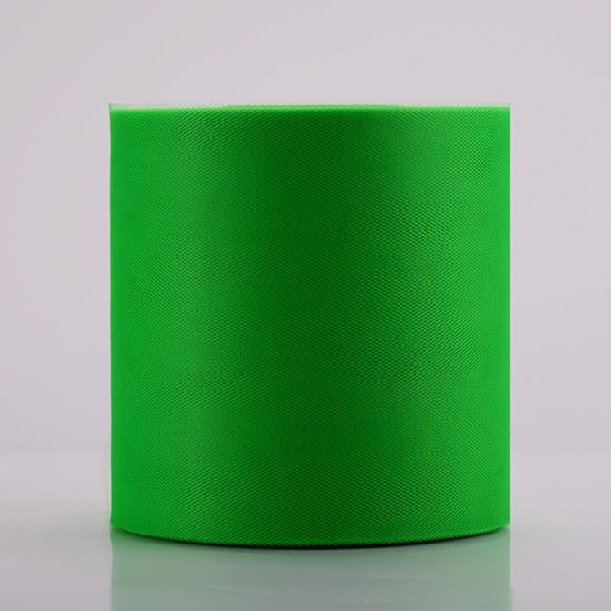 Tulle Rolls 6” by 100 Yards (300 feet) Tulle Roll Spool Fabric for DIY Tutu Skirts Wedding Baby Shower Crafts Decorations Party Supplies (Green)