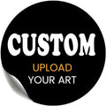 Premium Custom Stickers Labels - Personalized Stickers for Businesses Logo and Name. Birthday Pets and Label Product Boxes Wedding Favors Waterproof Labels (custom image, 3 inch)