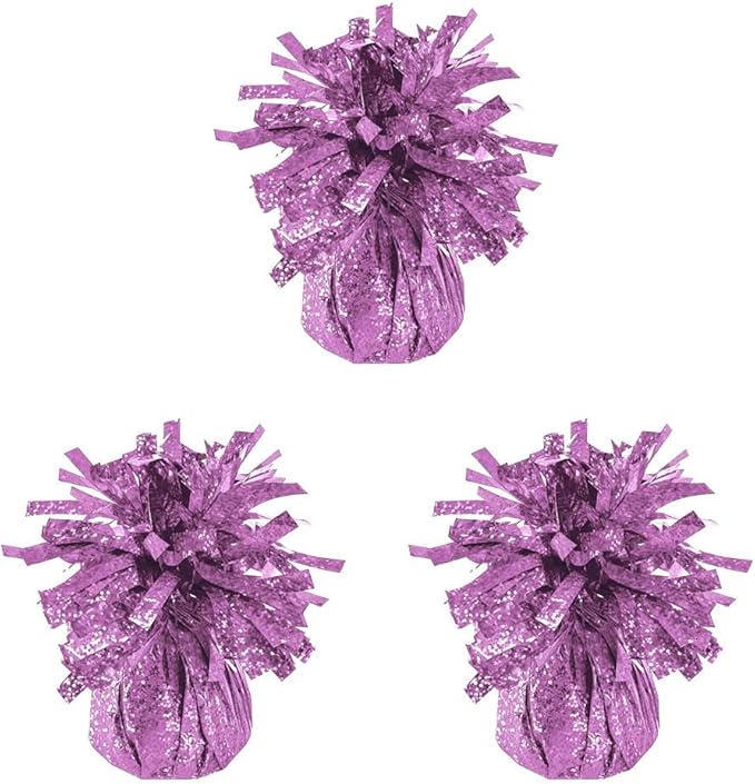 PMU 3 Pcs Kisses Balloon Weights - Decorative Balloon Weight for Christmas, Thanksgiving, Birthday, Party Favors, Wedding & Baby Shower - 6oz. Light Pink, Pkg/3
