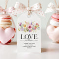 Custom 2.3x1.5 inch 60pack Gift Tags with Strings,Personalized Thank You Tags Party Decoration Paper Gift Labels for Birthday Wedding Favor Baby Shower Floral Hang Tag Hangtag