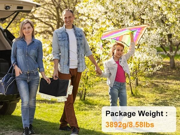 iMounTEK Backdrop Stand with Projector Screen - 16:9 4K HD 120 inch Portable Projector Screen Outdoor Indoor Lightweight Movie Screen with Carry Bag for Wedding Home Backyard Movie Night