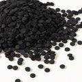 Black Sprinkles, Black Confetti Sprinkles for Cake Decorating, Round Sprinkle for Cupcakes, Ice Cream, Donut, Cookies, Chocolate(120g/4.23oz)