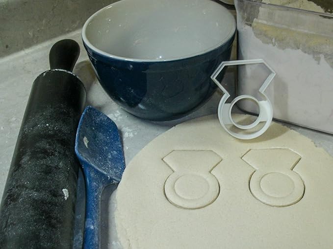 BRIDAL SHOWER ENGAGEMENT WEDDING COOKIE CUTTER SET OF 4 MADE IN USA