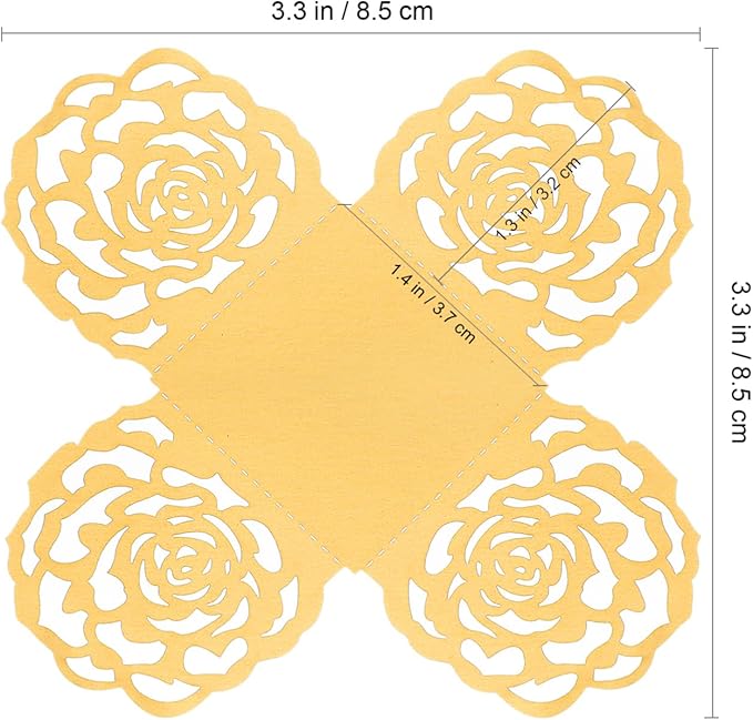 100Pcs Truffle Wrapper Liners, Paper Mini Cupcake Liners Chocolate Candy Transfer Sheets, Peanut Cupcake Wrappers Dessert Tray Muffin Baking Cups for Birthday Wedding Decoration