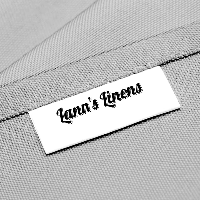 Lann's Linens - 10 Premium 70" Square Tablecloths for Wedding/Banquet/Restaurant - Polyester Fabric Table Cloth - Silver