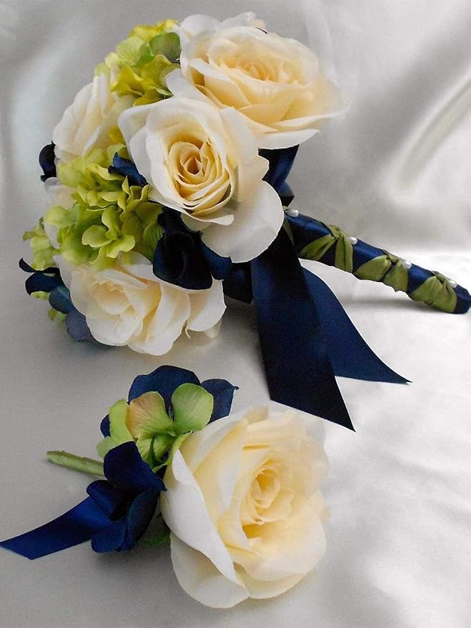 1-1/2" x 50 Yards Navy Blue Satin Ribbon Single Faced Fabric Ribbons for Gift Wrapping, Crafting, Floral Arrangements, Flower Bouquet, Wedding, Home Decor