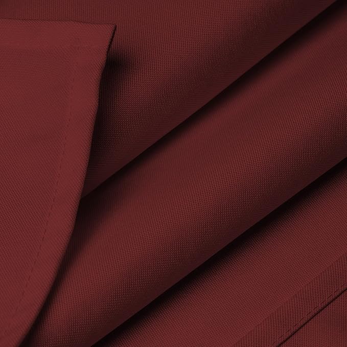 Lann's Linens - 70" Square Premium Tablecloth for Wedding/Banquet/Restaurant - Polyester Fabric Table Cloth - Burgundy