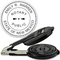 MaxMark Insert only for Notary Seal Round Embosser for New Mexico State