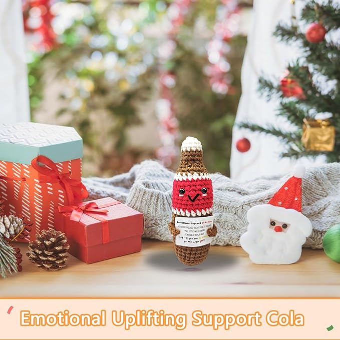 Funny Handmade Cola Gift-Unique Cute Presents for Women & Men,Emotional Cheer Support,Birthday Gifts for Her/Him,Friends,Coworkers,Family