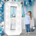 Ledido 4FT Marquee Light Up Numbers, Cool White Light Up Numbers Large Marquee Numbers for Party Decorations,1st 10th Birthday Anniversary Decor, Number 0