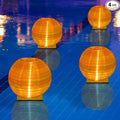 Floating Lanterns LED Pool Lights,IP68 Waterproof Pool Lights That Float ,13 Color Changes by Remote Control for Pool Decor,Outdoor Party,Wedding (4Pcs-10 inches)