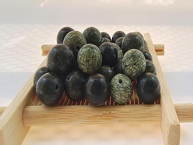 Stone Beads 6mm 140pcs Curbstone Jasper Beads Round Loose Gemstones Beads for Bracelet Necklace Jewelry Making (6mm, 60608 Curbstone Jasper)