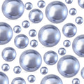 260Pcs Greyblue Glossy Beads for Centerpiece Decor, Artifical Pearls Vase Filler, Makeup Brush Beads, No Hole Round Pearl Beads for Wedding Birthday Christmas Party Home Decor(18mm 14mm 6mm)