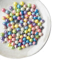 Edible Rainbow Pearl Sugar Sprinkles Candy Baking Edible Cake Decorations Cupcake Toppers Cookie Decorating Celebrations Wedding Shower Party Chirstmas Supplies 100g/ 3.5oz