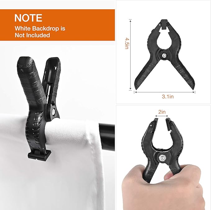 Yesker 8.5X10ft Background Stand Backdrop Support System Kit Photo Video Studio Adjustable Backdrop Stand for Photoshoot Photography Parties Wedding with Carrying Bag