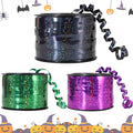 BEISHIDA 3 Pack 100 Yards Red Green Purple Halloween Curling Ribbon Balloon String Gift Wrapping Ribbon for Halloween & Birthday Parties, Holiday Decorations