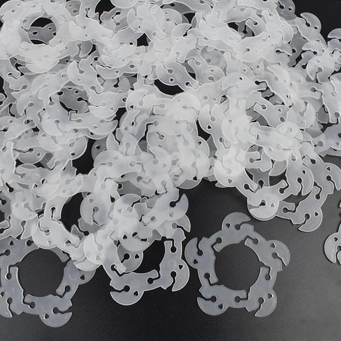 100PCS Balloon Arch Clips, Reusable Balloon Clips for Balloon Arch, Plastic Balloon Supplies for Stand, Balloon Garland Clips for Party Wedding Baby Shower Decorations