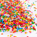 Rainbow Sprinkles for Cake Decorating, Edible Jimmy Bulk, Sprinkles Candy for Cake, Cupcake, Cookies, Macaron, and Ice Cream Topping(120g/4.23oz)