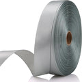 Silver Ribbon 7/8 Inch 60 Yards Satin Craft Ribbon-Single Face Polyester Ribbon for Handmade Roses,Gift Wrapping,Timeless Flower,Bouquets,Wedding and Party Decoration