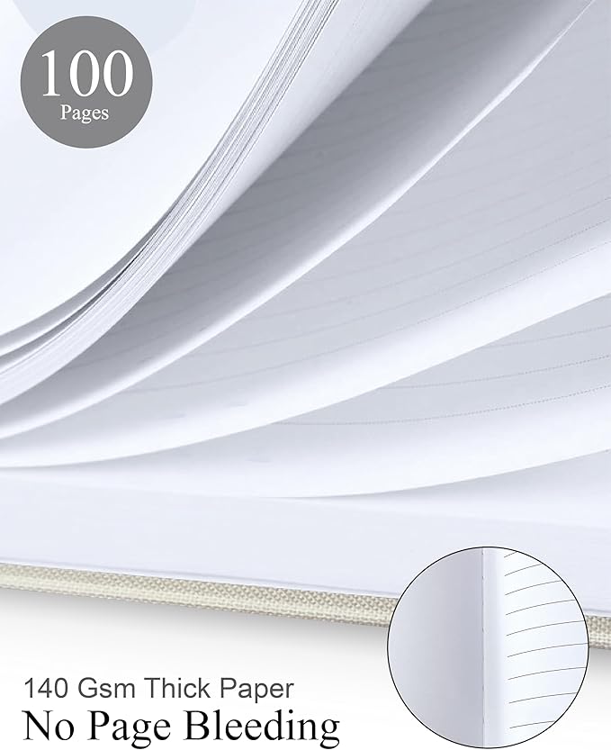 Elegant Linen Wedding Guset Book - Polaroid Guest Book for Wedding Reception,Baby Shower,Bridal Shower and Special Events - 100 Blank Pages for Sign in and Photos (A-Sage Green)
