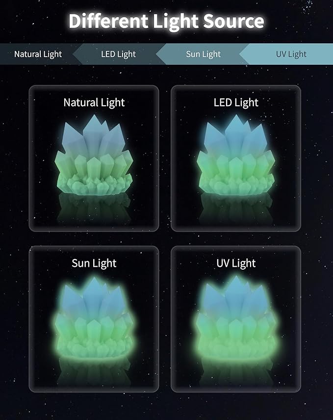 DURAMIC 3D PLA Glow Rainbow in The Dark Filament 1.75mm 1Kg, 3D Printing Luminous Filament 1.75mm Dimensional Accuracy +/- 0.02 mm, Fit Most FDM 3D Printers