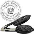 MaxMark Insert only for Notary Seal Round Embosser for Louisiana State