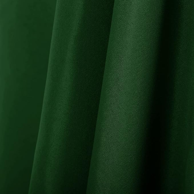 Ascoza 2pack 90x132 Inch Hunter Rectangular Tablecloth 6 Feet Table Cloth in Polyester Fabric for Wedding/Banquet/Restaurant/Parties