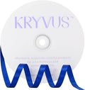 Royal Blue Satin Ribbon 3/8 inch X Continuous 100 Yards, Single Face Polyester Ribbon Perfect for Gift Wrapping, Flower Bouquet, Wedding Decor, Crafts, Bow Making, Sewing and More