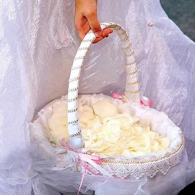 ocharzy 1000 PCS Rose Petals Fake Rose Petals for Romantic Night, Wedding Flower Decoration, Party, Events (A-Champagne)